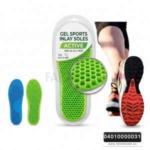 ضبان سيليكون سلكون فوم طبي طبيعي كامل 35-41 GEL SPORTS INLAY SOLES