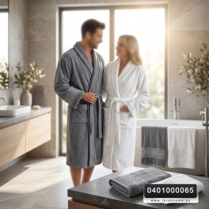 طقم/6 قطع روب حمام مطرزMY ROSENT طقم/6 قطع روب حمام مطرزMY ROSENT