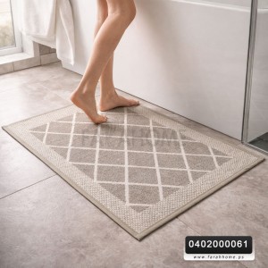 دعسة مقاس 60 × 90 سم مدخل حمام - ارضية مطبخ من الكاتلوب جلد تمساح بارضية لاصقة 