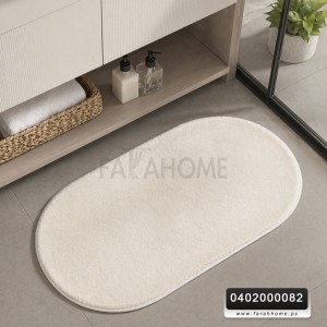 دعسة قطن فرو بيضاوي  50×80 - دعاسة