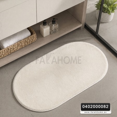 دعسة قطن فرو بيضاوي  50×80 - دعاسة
