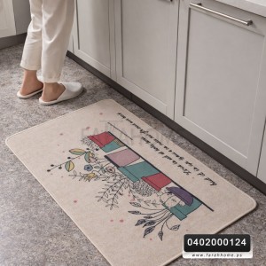 دعسة مطبخ اليجنت 48 × 78 سم بارضية لاصقة غير قابلة للتزحلق