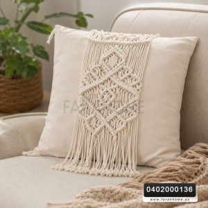 وجه قرنه خيطان صناره مكرمي مقاس 45 × 45 سم