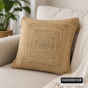  قرنة صناره قش هندي يدوي مع حشوة  45×45 سم 