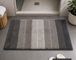  دعسة مدخل / باب حمام كروهات 50 × 80 سم عالي الامتصاص للماء مع طبقة مانعة للتزحلق