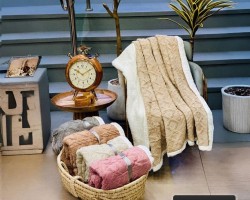 حرام مفرد مقاس 160 × 200 سم كوردروي مبطن فرو ربطه شتوي