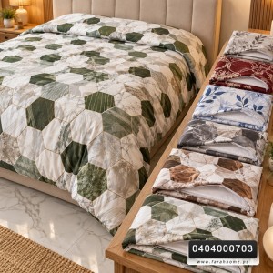وجه لحاف مجوز صيفي معرق 200×230 Hi view