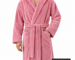 برنص روب حمام كوزي قطن 100% مقاس 2XL