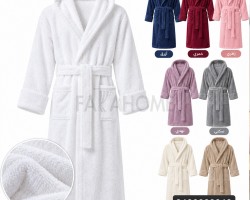 برنص روب حمام كوزي قطن 100% مقاس 2XL