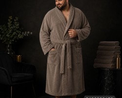 برنص روب حمام كوزي قطن 100% حجم XL