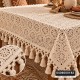 شرشف سفرة ربوة مطرز مقاس220×150سم