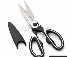 مقص متعدد الاستخدام مع غطاء