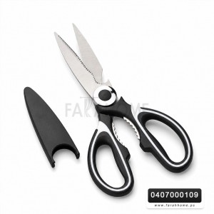 مقص متعدد الاستخدام مع غطاء