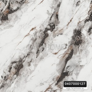 بديل رخام PVC لاصق ذاتي مقاس 60 × 60 سم سمك 3 ملم - بيج ماربل