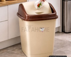 سلة مهملات 50 لتر مع غطاء مروحة