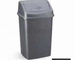 سلة مهملات 50 لتر مع غطاء مروحة