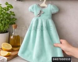 بشكير شكل فستان عروس عرض بشكير شكل فستان عروس عرض