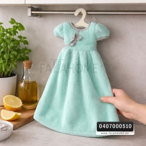 بشكير شكل فستان عروس عرض