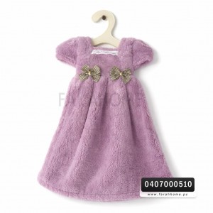 بشكير شكل فستان عروس عرض