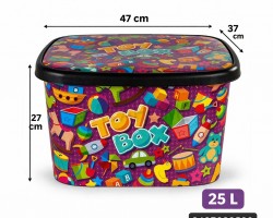 صندوق العاب 25 لتر