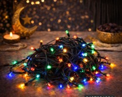 حبل ليد 10 متر اصفر + ملون