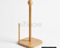 حمالة محارم خشب بامبو مع قاطع حمالة محارم خشب بامبو مع قاطع