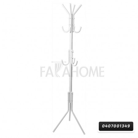 ستاند علاقة شماعة ملابس لغرفة النوم لون ابيض