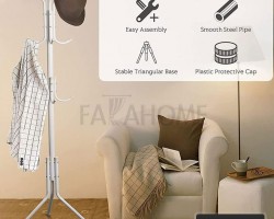 ستاند علاقة شماعة ملابس لغرفة النوم لون ابيض ستاند علاقة شماعة ملابس لغرفة النوم لون ابيض