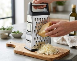 مبشرة ستانلس ستيل مستطيل مع مقبض ستلانلس في الاعلى