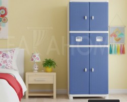 خزانة بلاستيك ثقيل صب بترا اردنية حجم كبير ميكس جارور وابواب