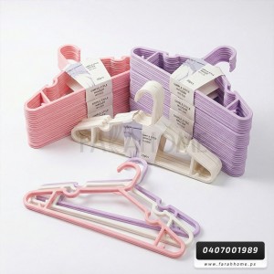 علاقات ملابس سادة 10 قطع مقاس 39.5×19×0.4 سم