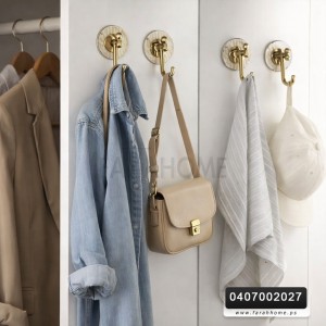 علاقات طبع اكريليك محزز ذهبي وفضي طقم كرت 2 قطعة