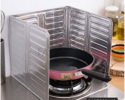 قصدير حماية للغاز بحجم 32.5 × 28 سم × 3 وجوه