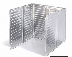 قصدير حماية للغاز بحجم 32.5 × 28 سم × 3 وجوه قصدير حماية للغاز بحجم 32.5 × 28 سم × 3 وجوه