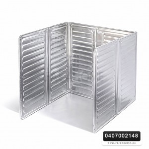 قصدير حماية للغاز بحجم 32.5 × 28 سم × 3 وجوه قصدير حماية للغاز بحجم 32.5 × 28 سم × 3 وجوه