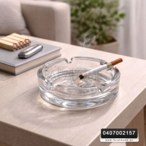 متكه زجاج مربع حجم صغير حيف وسط