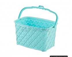 سله ملاقط غسيل بلاستيك ملون