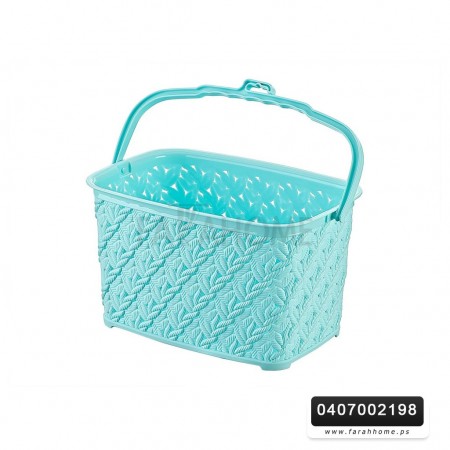 سله ملاقط غسيل بلاستيك ملون