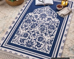 طقم سجادة صلاة مبطن مع قران ومسحبة واذكار بكج