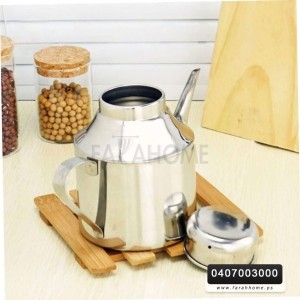 ابريق زيت ستانليس ثقيل نورستا حجم48