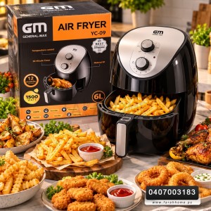 مقلى هوائي 6 لتر GEMERAL MAX YC-09