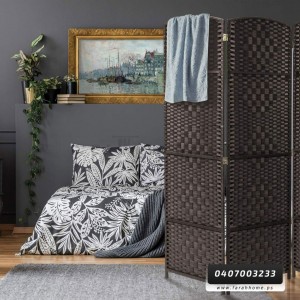 قاطع خشب 4 دفات مقاس  180 × 45 سادة مسكر من الاعلى شكل قوس رتان مقصب