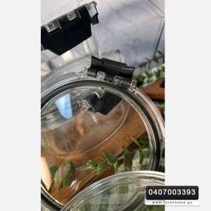 طقم علب حفظ طعام طبروير مدور زجاج غطا اكريليك 3 قطع طقم علب حفظ طعام طبروير مدور زجاج غطا اكريليك 3 قطع