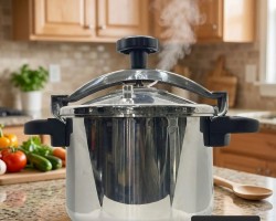 طنجرة ضغط Pirge الاصلية 12 لتر ستانلس Tempoless 