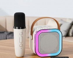 لعبة سماعة بلوتوث مكبر صوت مع مايك لاسلكي / 2 USB  شحن