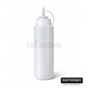 علبة زيت / كاتشب / سيروب بلاستيك 800ML صحي حجم كبير