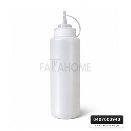 علبة زيت / كاتشب / سيروب بلاستيك 800ML صحي حجم كبير