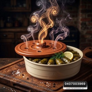 ثقالة دوالي فخار حجم كبير 23 سم