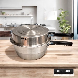 طنجرة خبازة كهرباء ستانلس حيف عالي 28 سم ثقيل