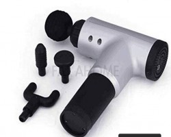 جهاز / ماكينة فرد - مسدس ندليك / مساج صغير 4 رؤوس USB MASSAGE GUN 